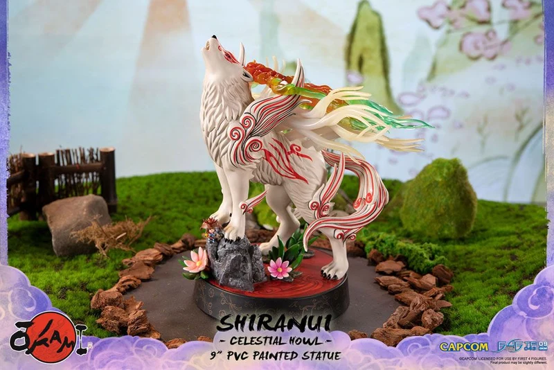 Okami PVC Statue Shiranui (Celestial Howl) 23 cm FIGURE