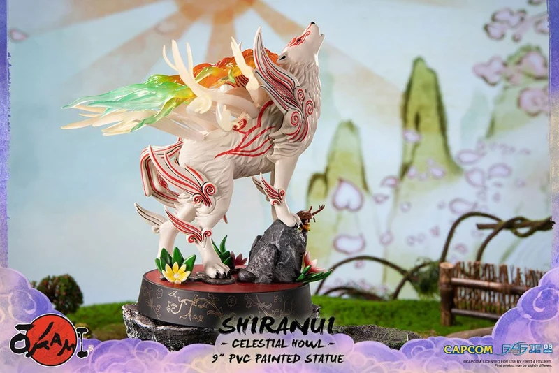 Okami PVC Statue Shiranui (Celestial Howl) 23 cm FIGURE