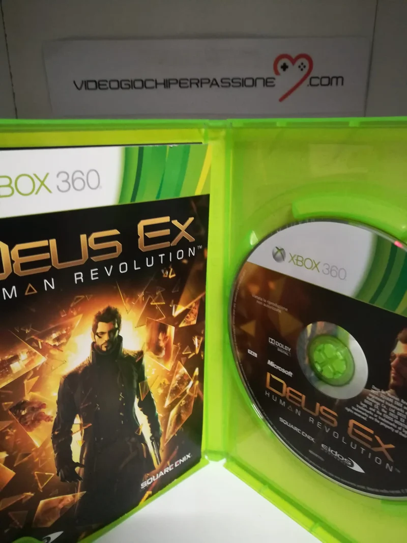 DEUS EX HUMAN REVOLUTION XBOX 360 (usato garantito)(versione italiana)