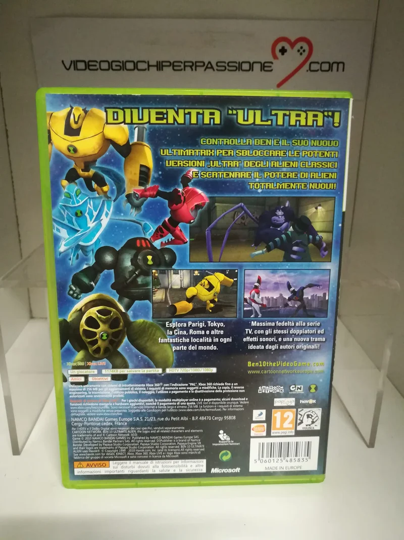 BEN 10 ULTIMATE ALIEN COSMIC DESTRUCTION XBOX 360 (usato garantito)(ver. ita.)