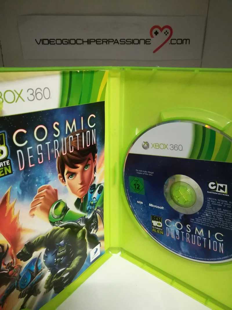 BEN 10 ULTIMATE ALIEN COSMIC DESTRUCTION XBOX 360 (usato garantito)(ver. ita.)