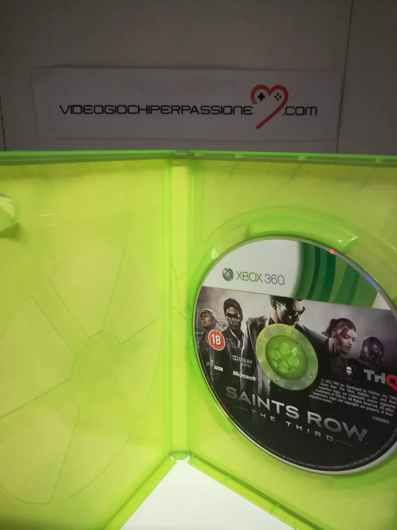 SAINTS ROW THE THIRD XBOX 360 (usato garantito)(versione italiana)