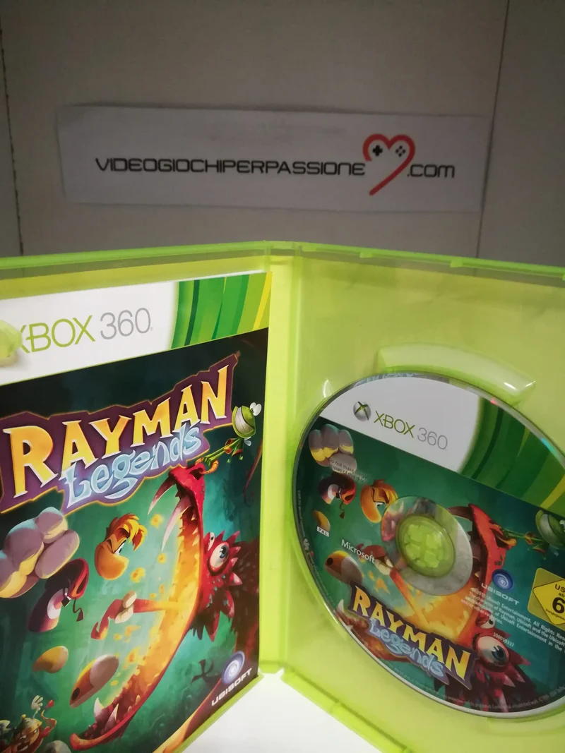 RAYMAN LEGENDS XBOX 360 (usato garantito)(versione italiana)