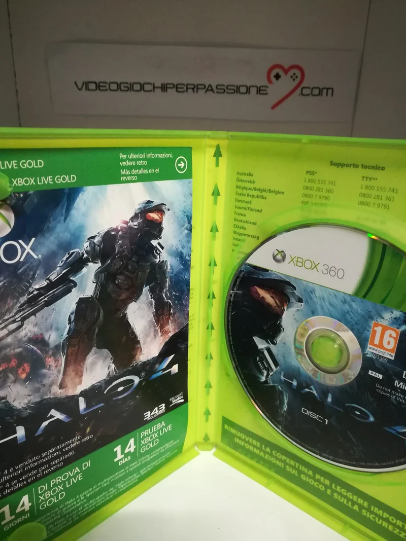 HALO 4 XBOX 360 (usato garantito)(versione italiana)