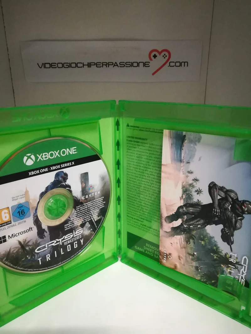 CRYSIS REMASTERED TRILOGY XBOX ONE-XBOX SERIE X (usato garantito)