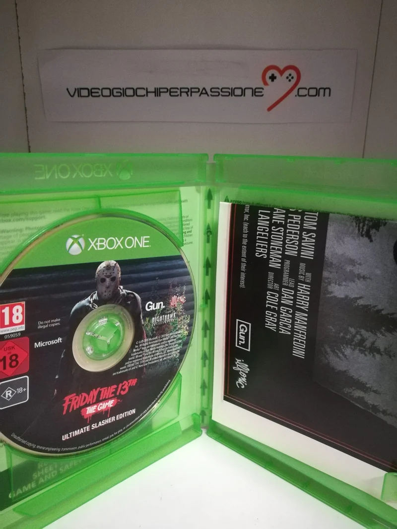 FRIDAY THE 13TH THE GAME ULTIMATE SLASHER EDITION XBOX ONE (usato garantito)
