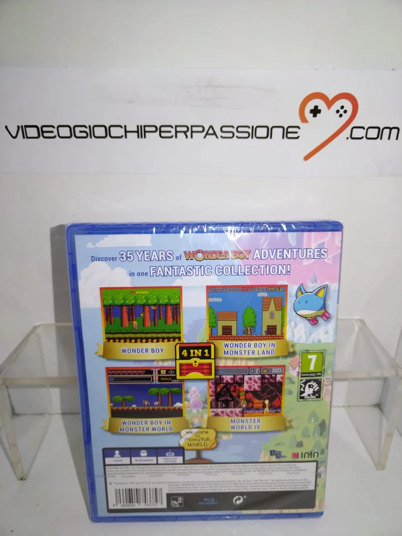 Wonder Boy Collection Playstation 4 Edizione Europea