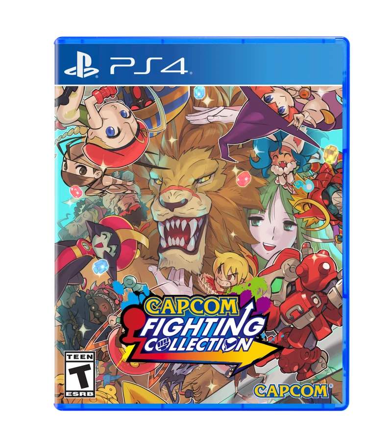 Capcom Fighting Collection Playstation 4 Edizione Americana