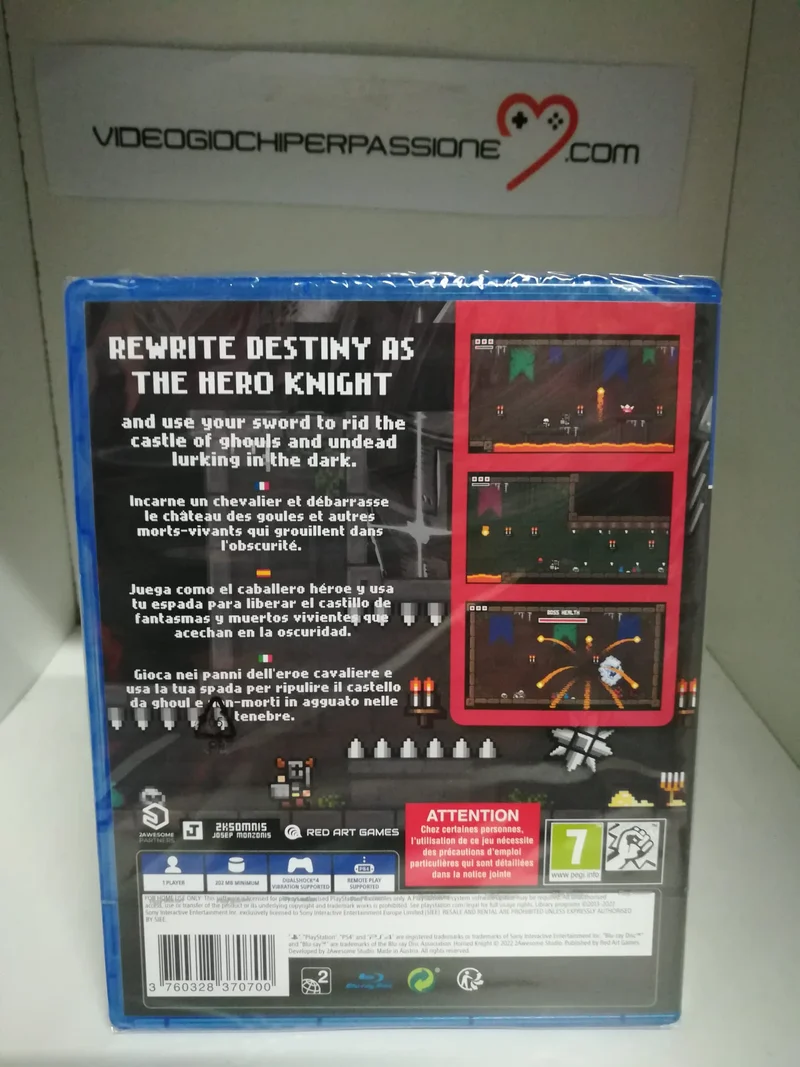 Horned Knight Playstation 4 Edizione Europea