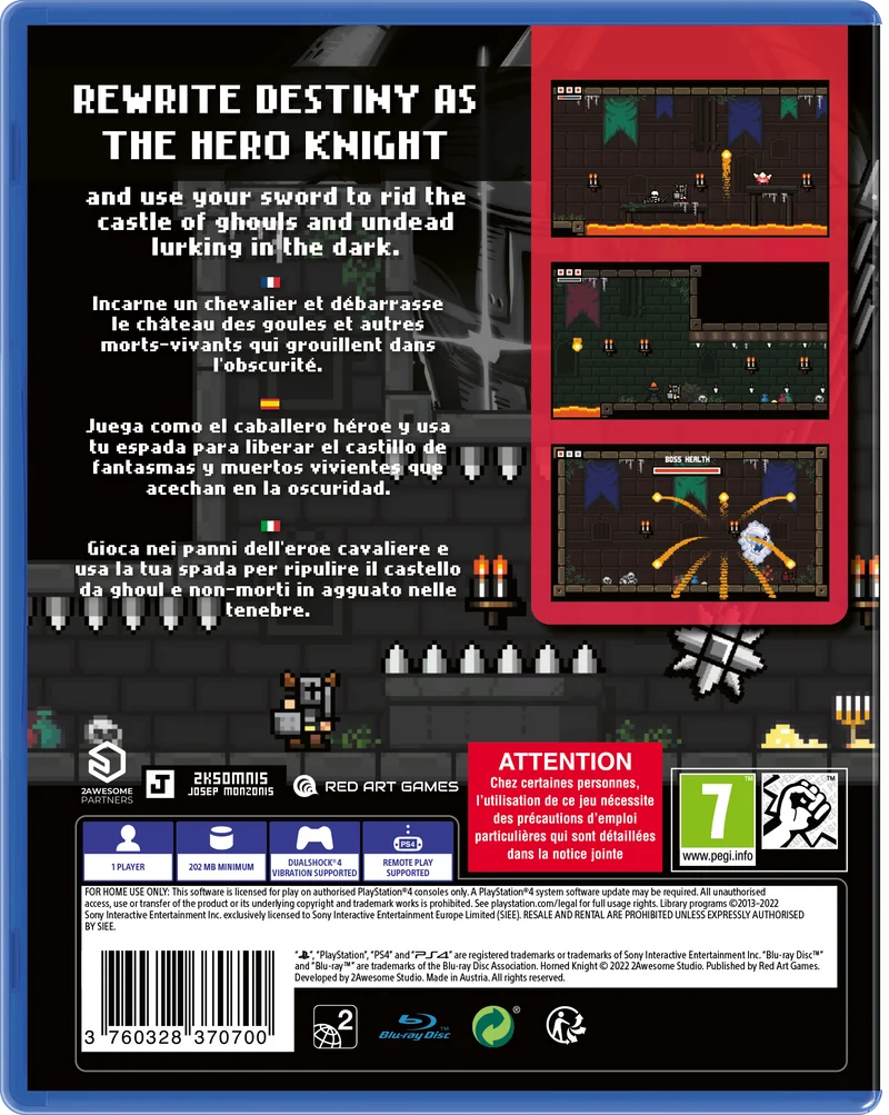 Horned Knight Playstation 4 Edizione Europea
