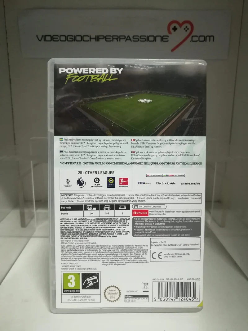 FIFA 22 NINTENDO SWITCH (usato garantito)