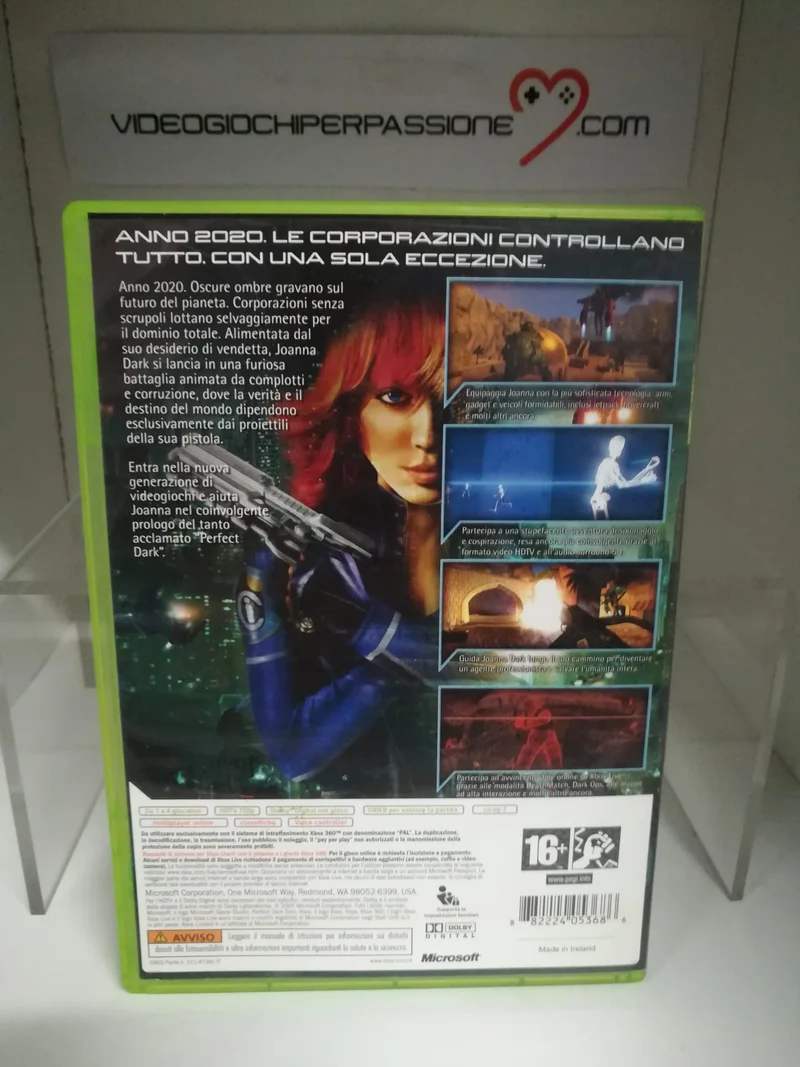PERFECT DARK ZERO XBOX 360 (usato garantito)
