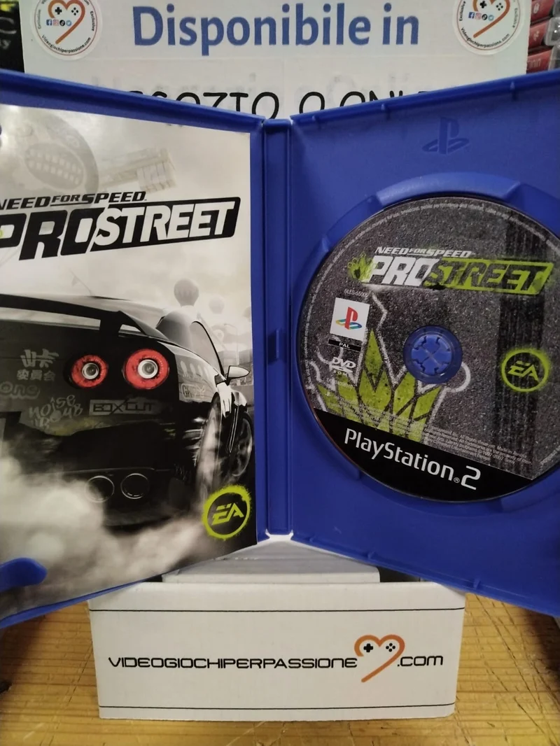 NEED FOR SPEED PRO STREET PS2 (usato garantito)(versione polacca)