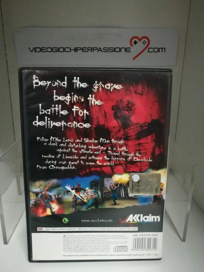 SHADOW MAN 2 ECOND COMING PS2 (usato garantito)