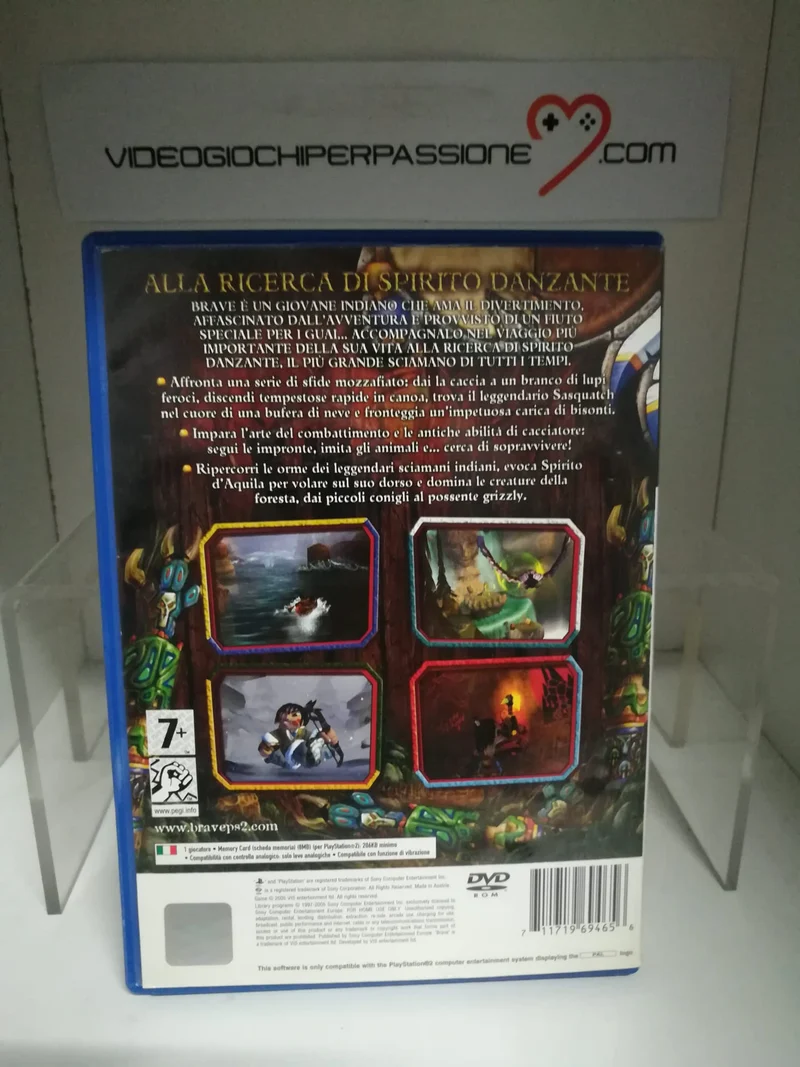 BRAVE: ALLA RICERCA DI SPIRITO DANZANTE PS2 (usato garantito)(versione italiana)