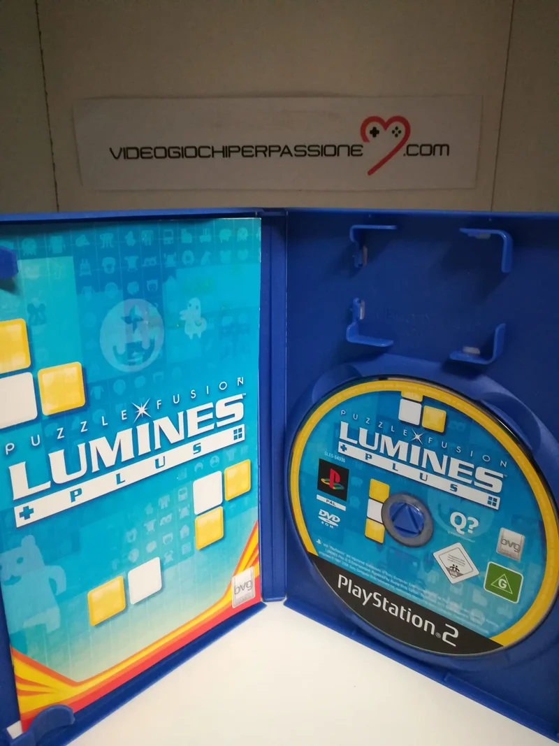 LUMINES PLUS PS2 (usato garantito)(versione europea)