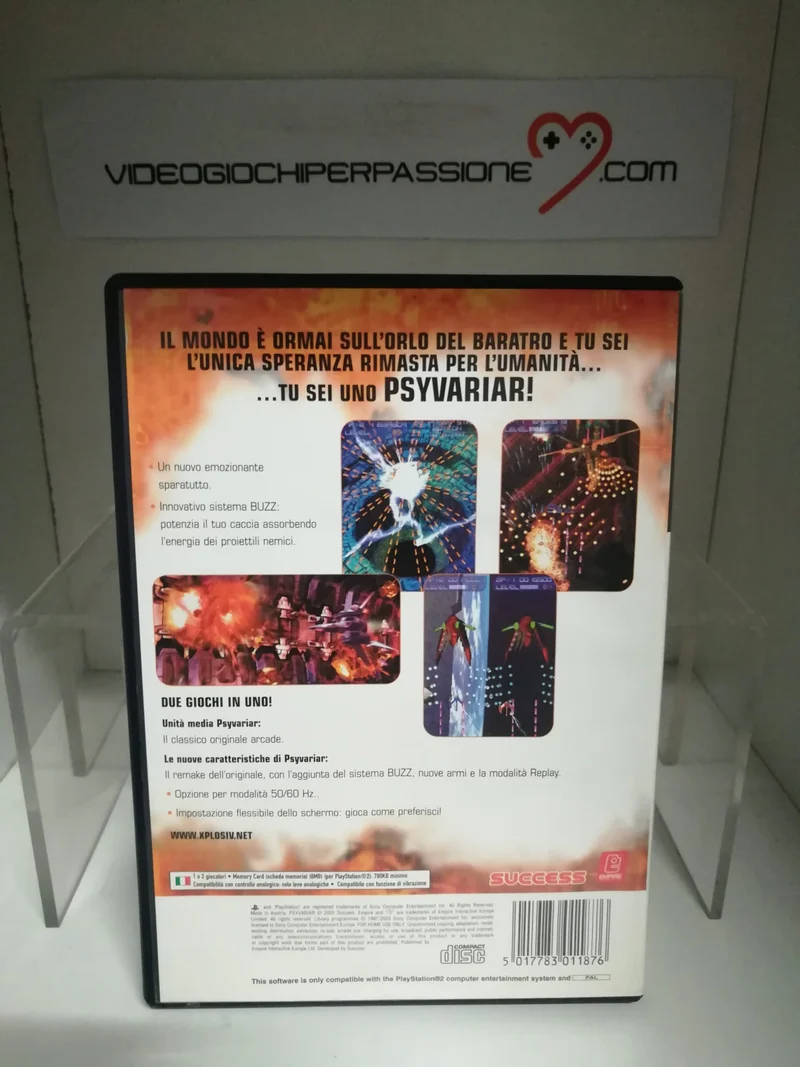 PSYVARIAR -complete edition-PS2 (usato garantito)(versione italiana)