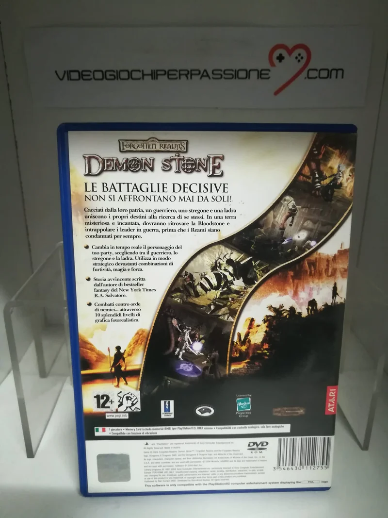 FORGOTTEN REAIMS - DEMON STONE PS2 (usato garantito)(versione italiana)