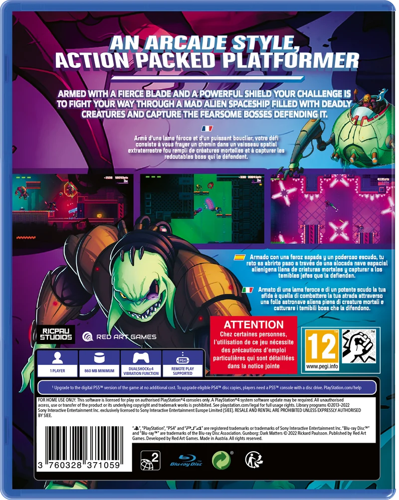 Gunborg: Dark Matters Playstation 4 Edizione Europea