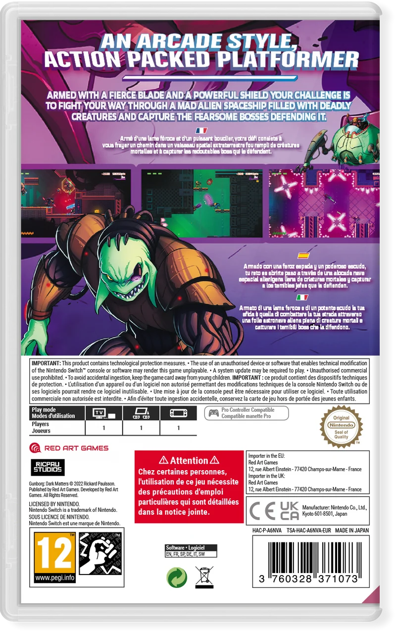 Gunborg: Dark Matters Nintendo Switch Edizione Europea