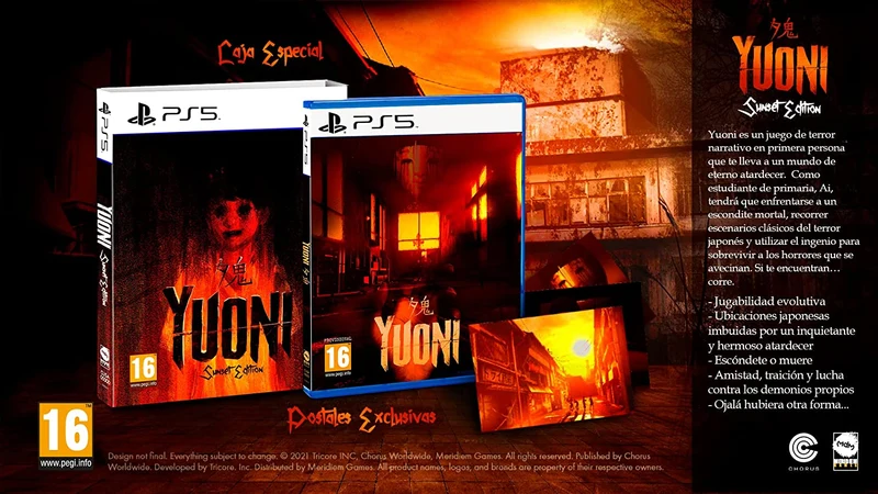 Yuoni Sunset Edition Playstation 5 Edizione Europea