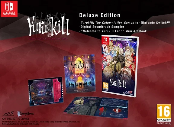 Yurukill: The Calumniation Games – Deluxe Edition Nintendo Switch Edizione Europea