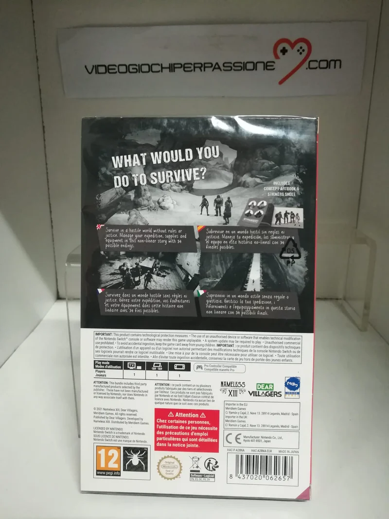 Ashwalkers: A Survival Journey - Survivor's Edition Nintendo Switch Edizione Europea